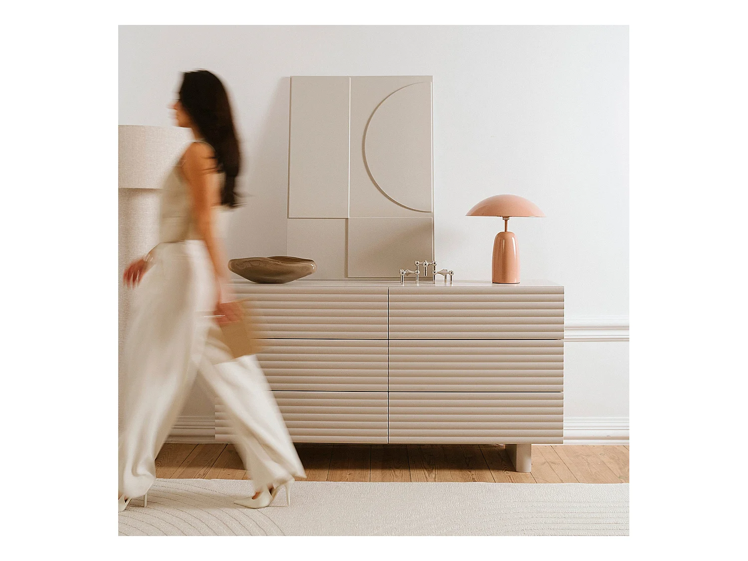 Commode TORINO avec 6 tiroirs