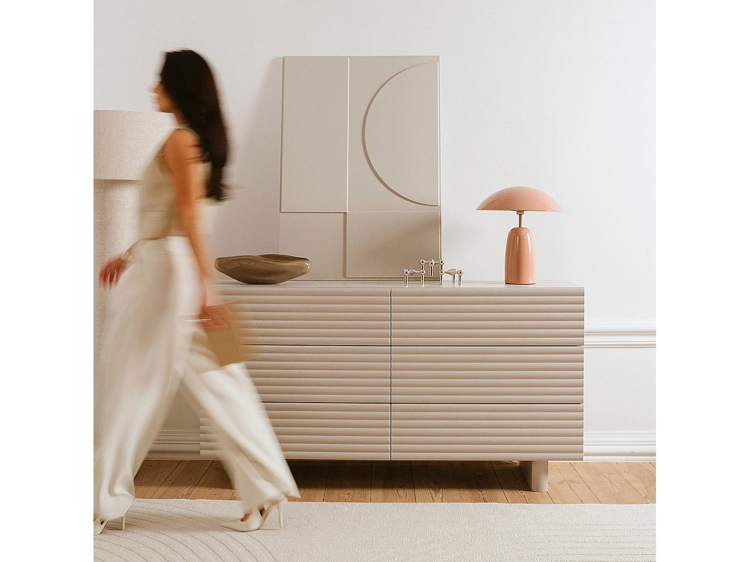 Commode TORINO avec 6 tiroirs