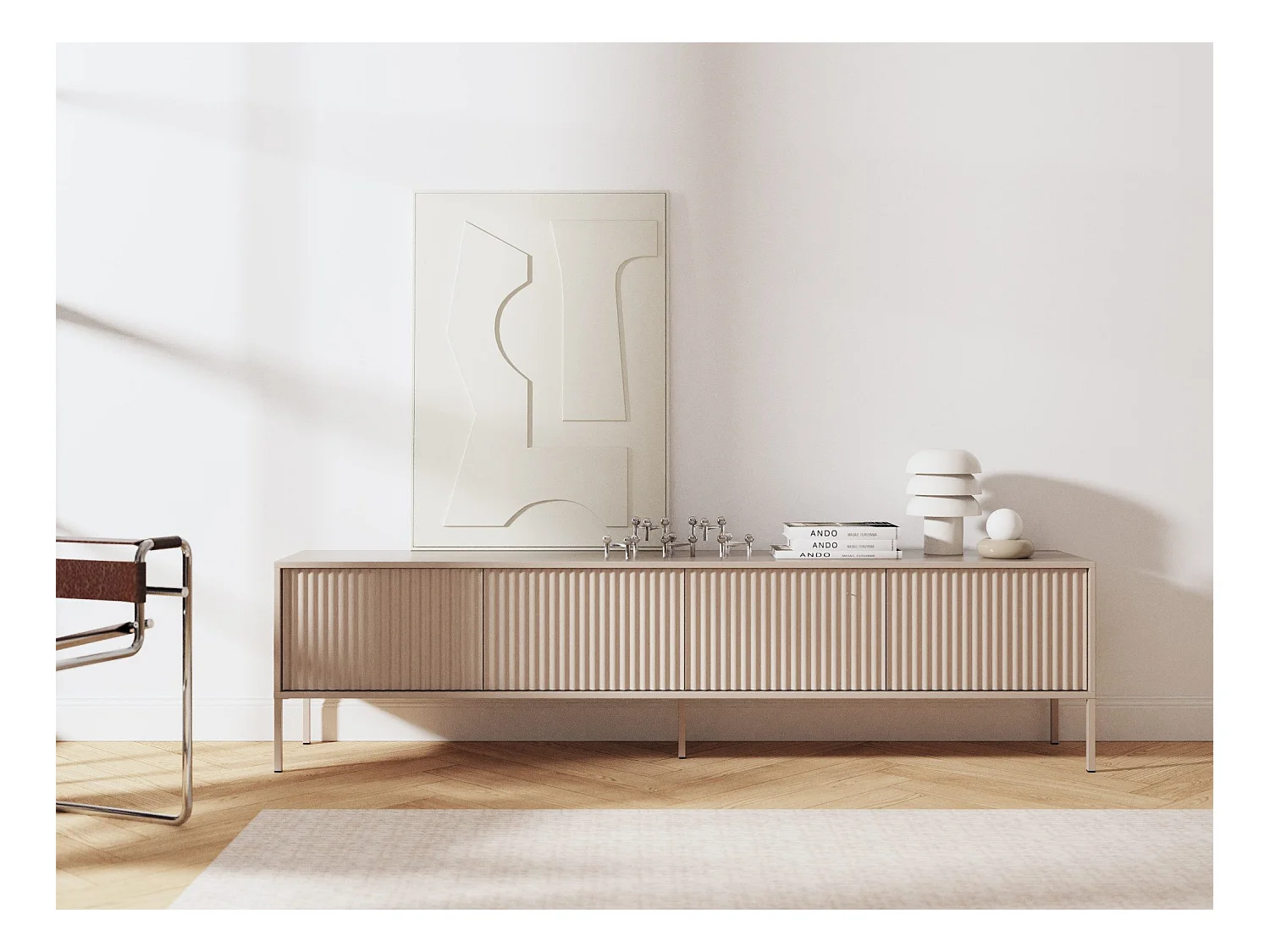 Meuble TV NOTO 200 – Rangement moderne pour le salon