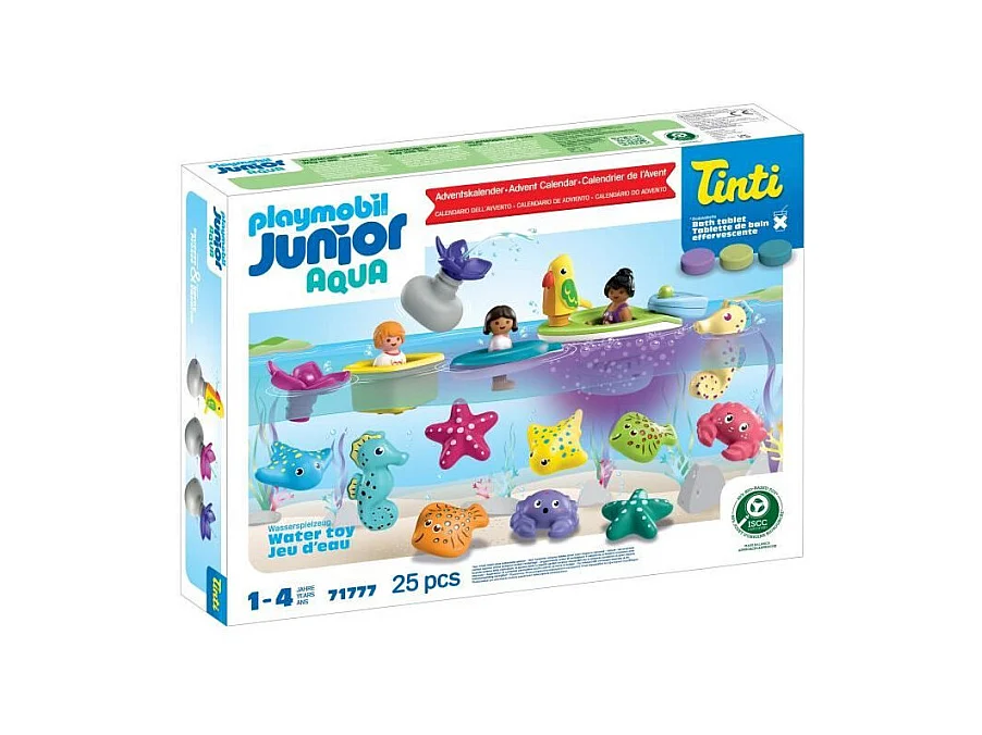 Playmobil 71777 Calendrier de l'avent Junior, JUNIOR & Tinti, 31 pieces, Des 4 ans