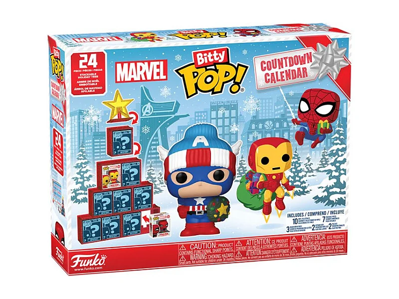 Calendario dell'Avvento Funko Bitty Pop Marvel