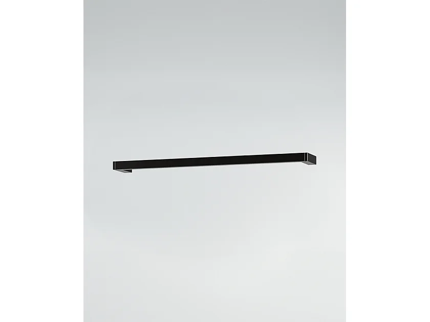 Mobile bagno sottolavabo con lavabo ad incasso L 70 x H 28 x P 46 specchio illuminato e porta asciugamano bianco luce