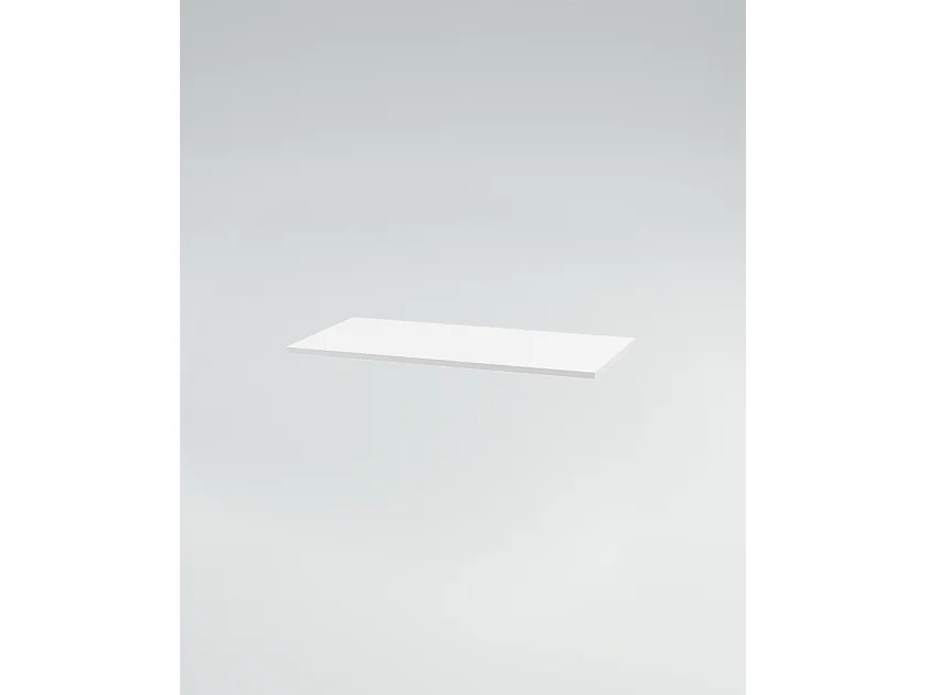 Mobile bagno Top L 100 x P 46 con lavabo in appoggio poro noce cassettiera bianco luce specchio illuminato e p.asciugamano