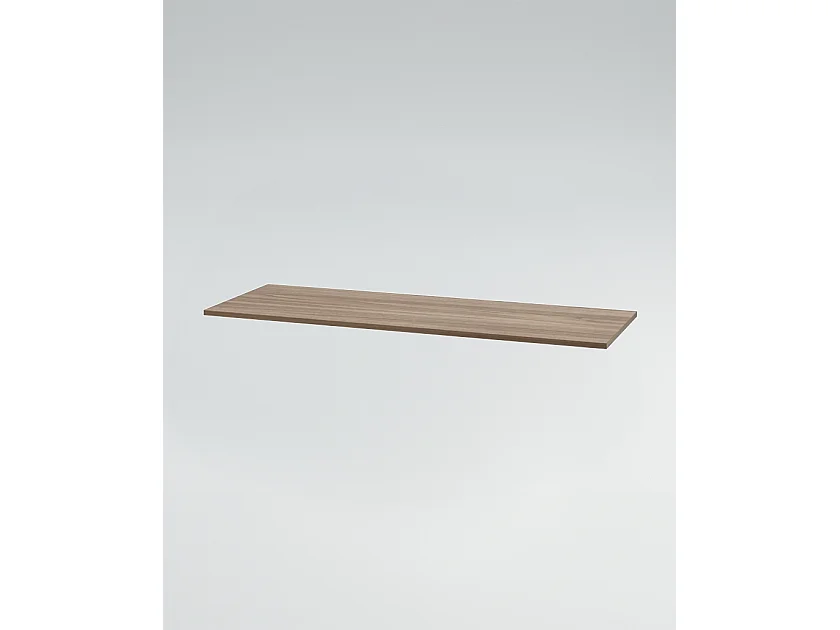 Mobile bagno Top L 100 x P 46 con lavabo in appoggio cassettiera poro noce specchio illuminato e p.asciugamano