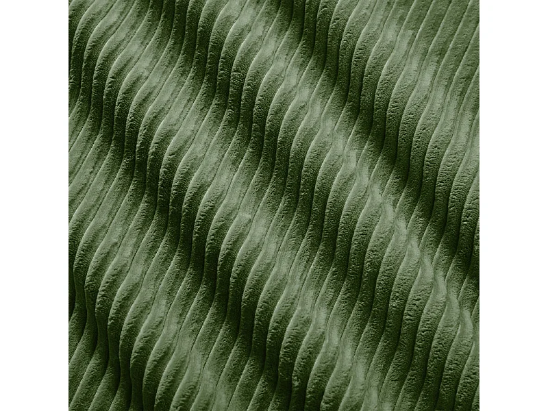 Pouf - 92.5x75x44cm - Vert, pour Ensemble de canapé modulable en Velours côtelé