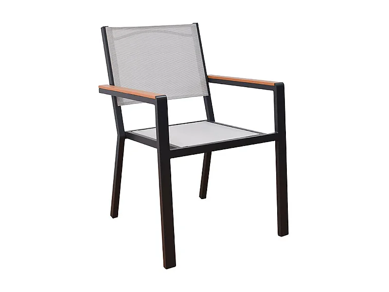 HOME DELUXE chaise de jardin empilable SEDIA - 5 pièces | Chaise empilable, chaise de balcon, chaise de patio