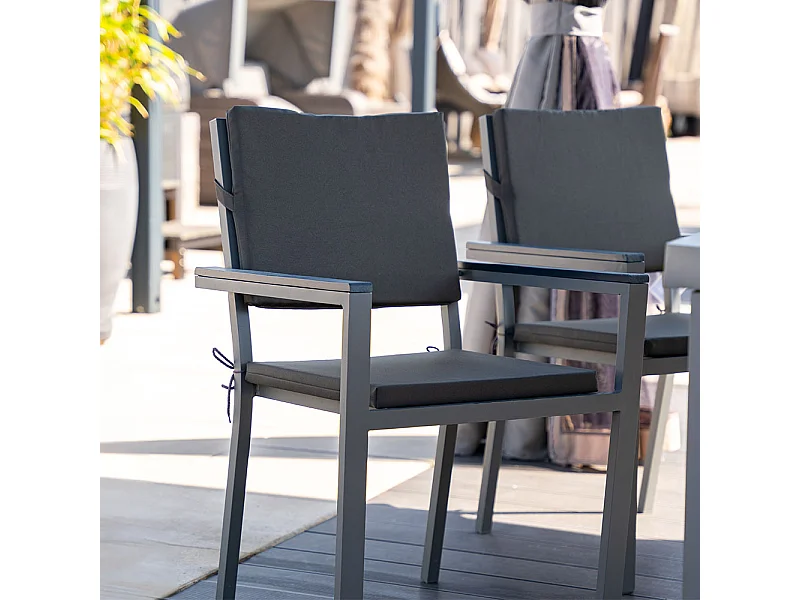 Home Deluxe Coussin d'assise MADERA Quantité : 8