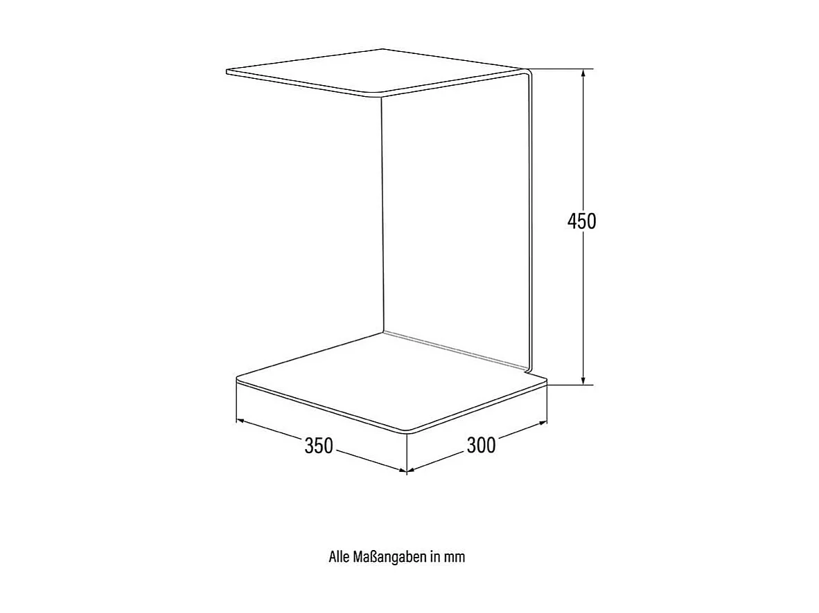 Home Deluxe Table d'appoint KALEA