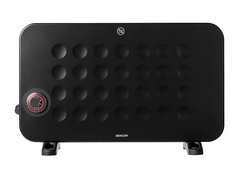 Radiateur - SENCOR - SCF 2101BK - 2000 W - 3 niveaux - Minuterie - Noir