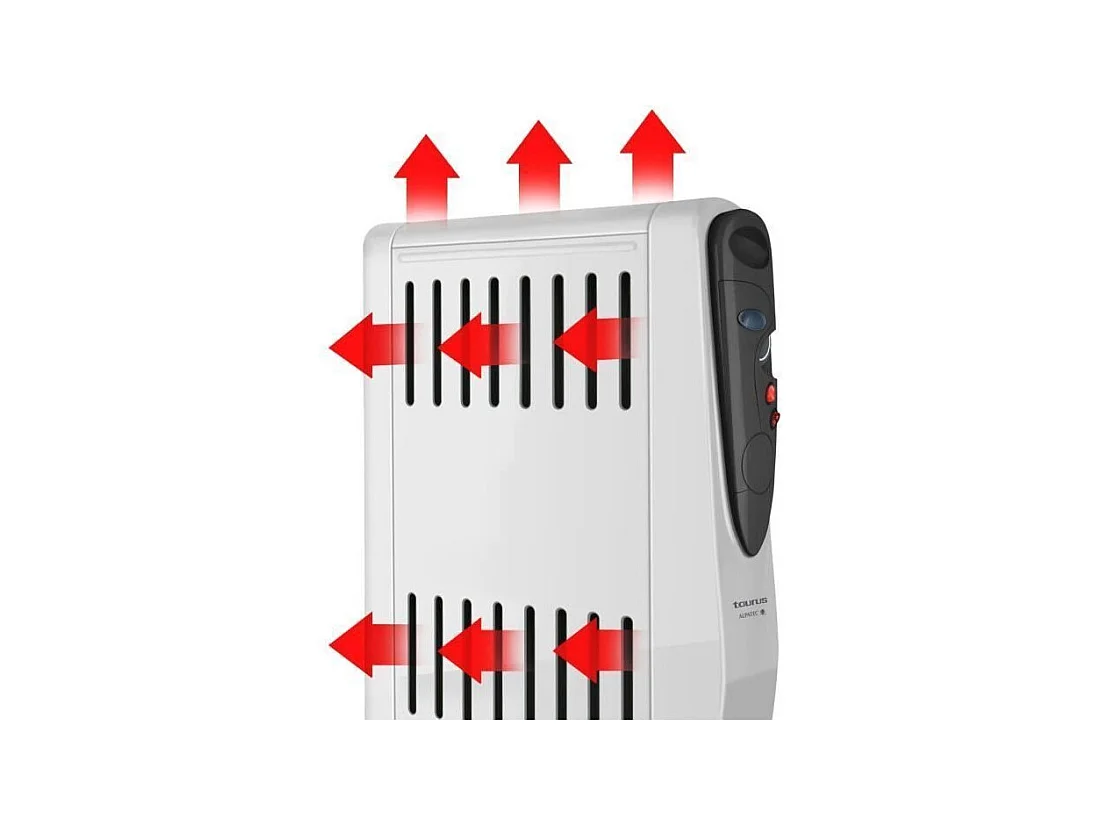 Taurus Alpatec Radiateur à bain d'huile 2000w avec humidificateur - tuareg 2000
