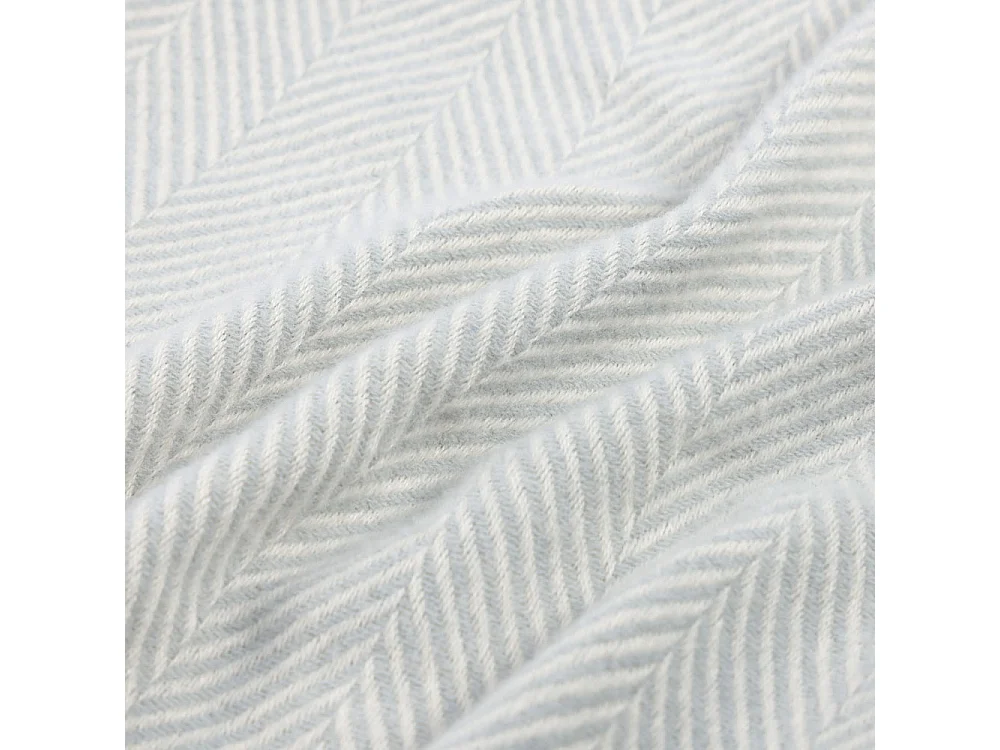 Home Deluxe Couverture en laine MILA Gris - 140 x 200 cm