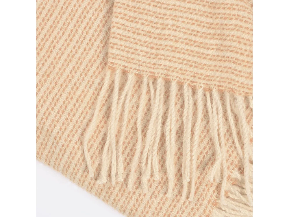 Home Deluxe Couverture en laine MILA Orange - 140 x 200 cm