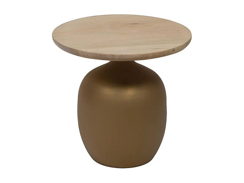 Bout de canapé blanc Lidia