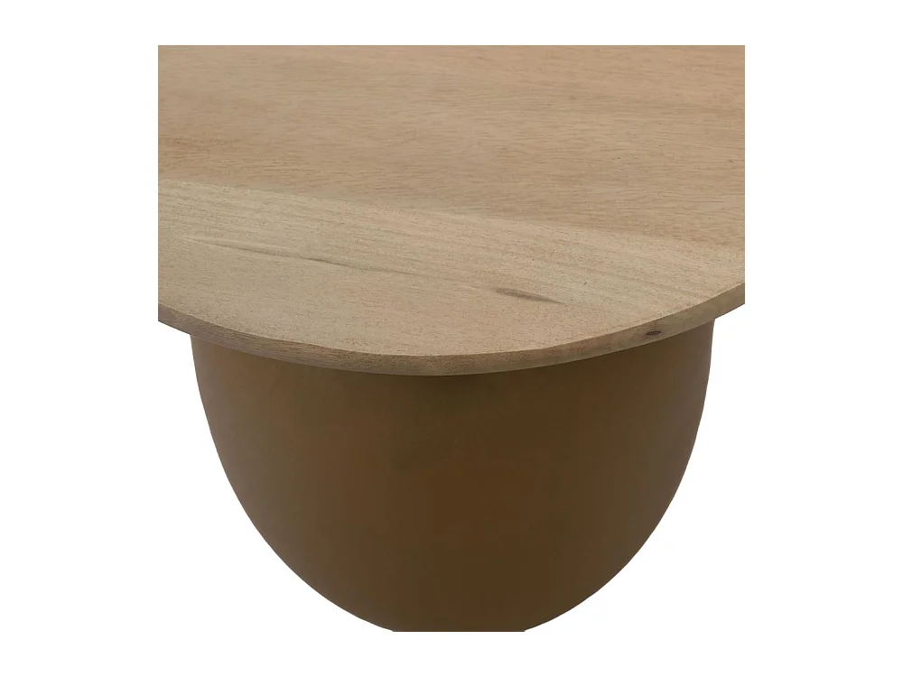 Bout de canapé blanc Lidia