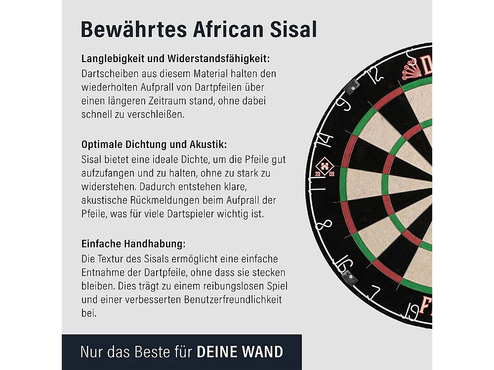 Home Deluxe Cible de fléchettes, y compris Surround