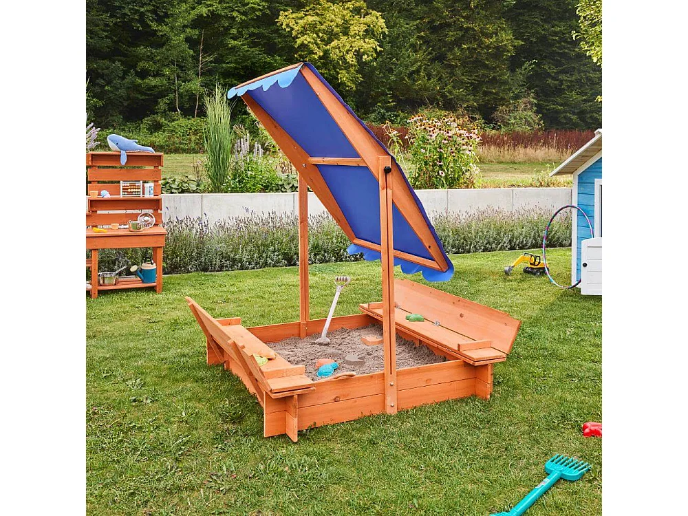 Home Deluxe Bac à sable BUDDELKISTE