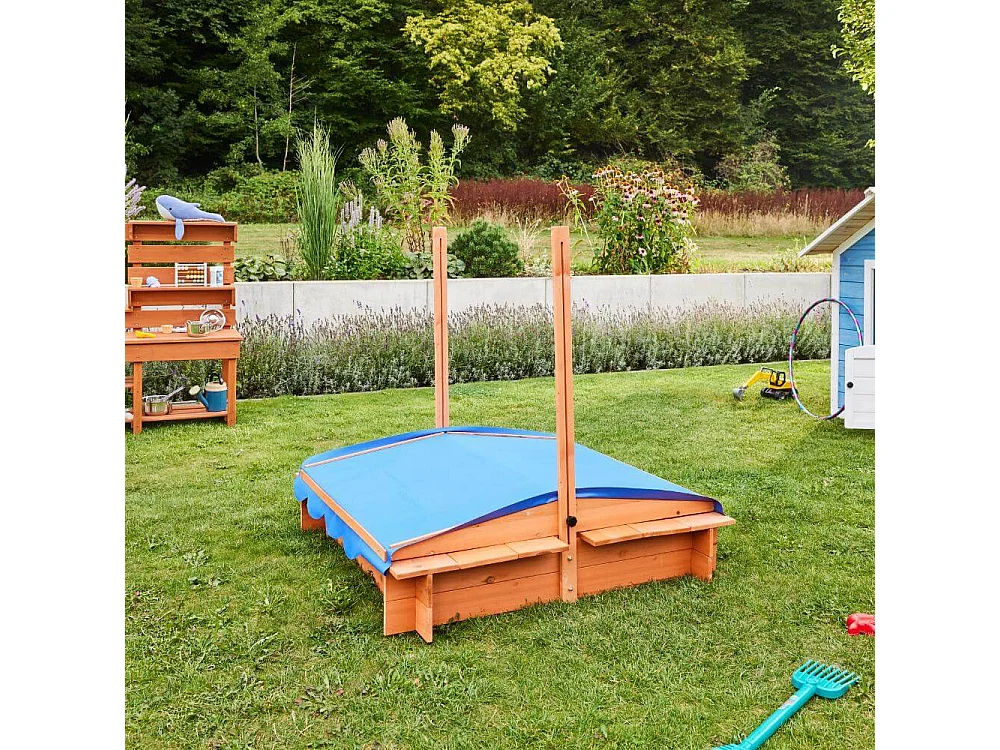 Home Deluxe Bac à sable BUDDELKISTE