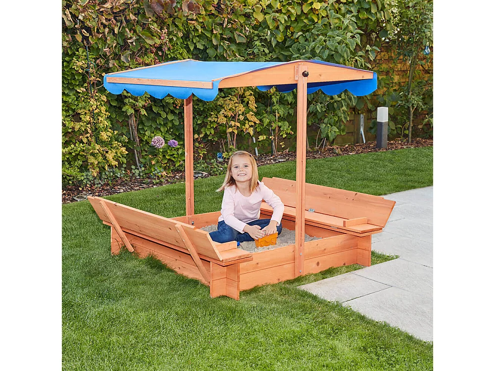 Home Deluxe Bac à sable BUDDELKISTE