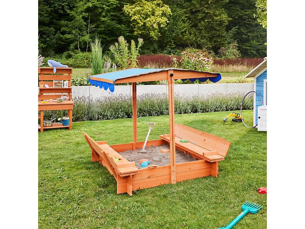 Home Deluxe Bac à sable BUDDELKISTE