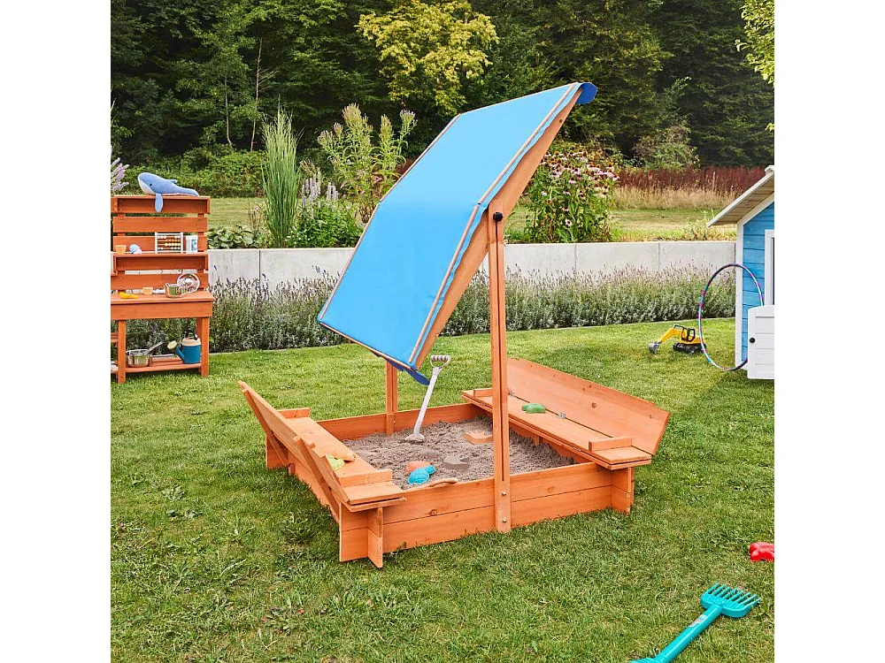 Home Deluxe Bac à sable BUDDELKISTE