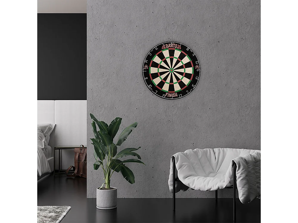 Home Deluxe Cible de fléchettes, y compris Surround