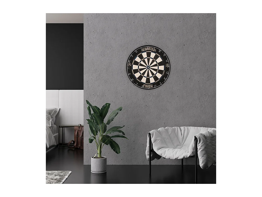 Home Deluxe Cible de fléchettes, y compris Surround