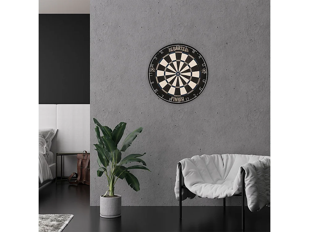 Home Deluxe Cible de fléchettes, y compris Surround