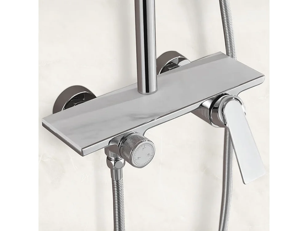 Home Deluxe Mitigeur de douche ICONIC blanc