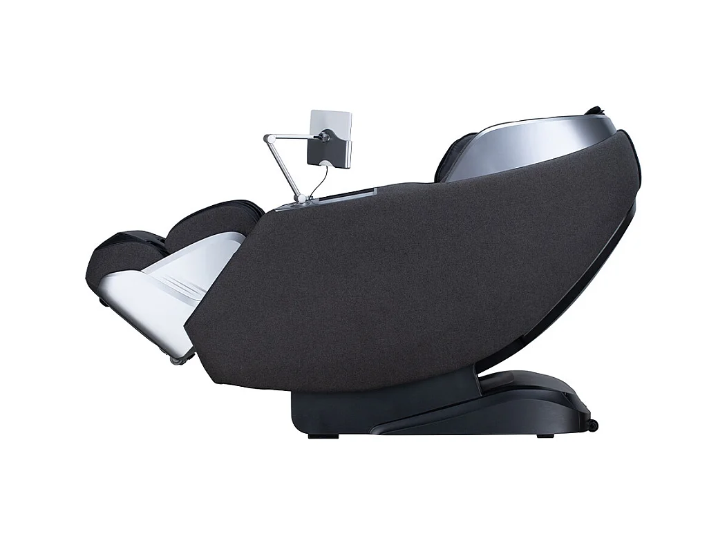 Home Deluxe Fauteuil de massage ALVINA avec rembourrage en tissu premium - noir