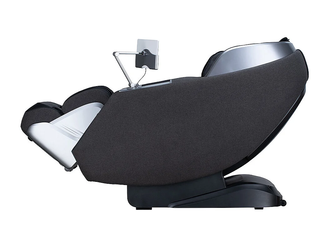 Home Deluxe Fauteuil de massage ALVINA avec rembourrage en tissu premium - noir