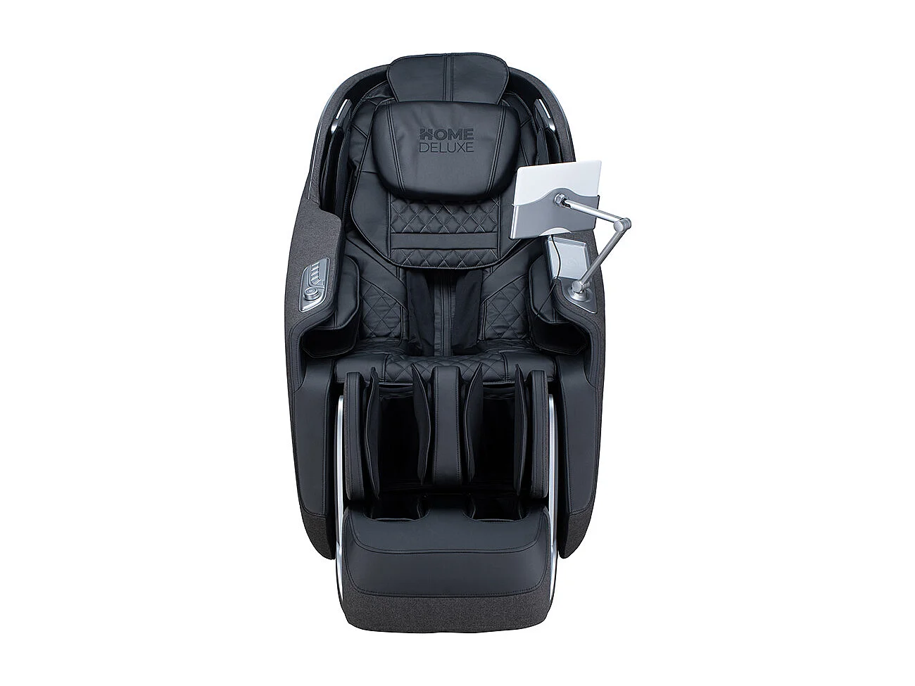 Home Deluxe Fauteuil de massage ALVINA avec rembourrage en tissu premium - noir