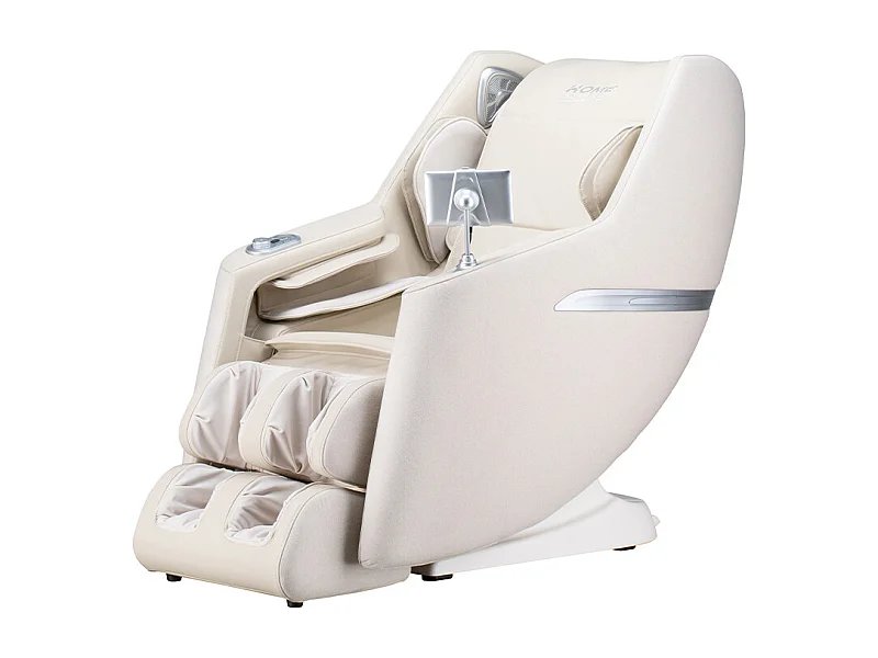Home Deluxe Fauteuil de massage CORVIA avec rembourrage en tissu premium - Beige