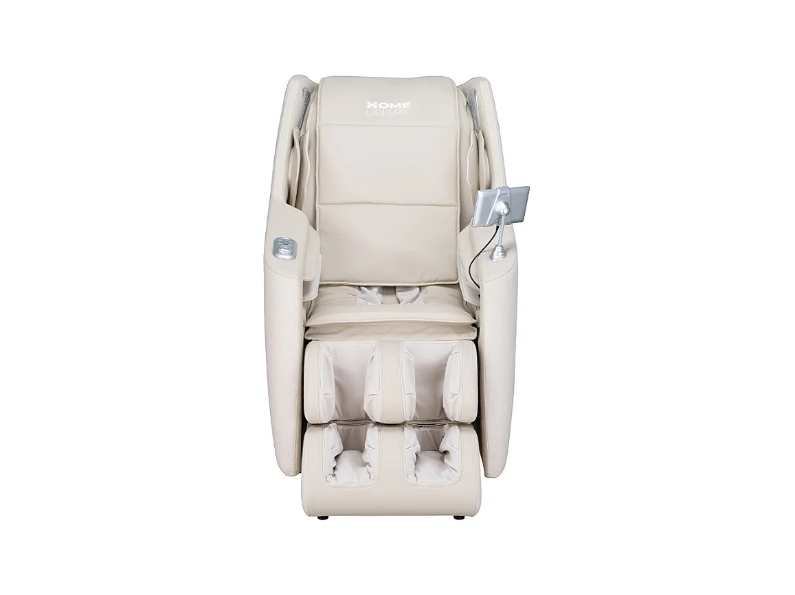 Home Deluxe Fauteuil de massage CORVIA avec rembourrage en tissu premium - Beige