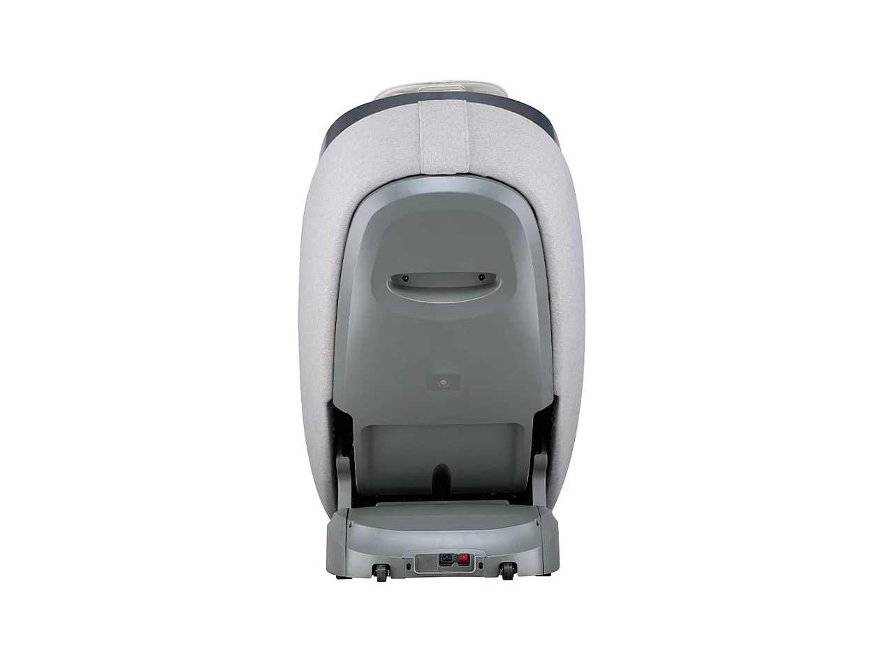 Home Deluxe Fauteuil de massage ALVINA avec rembourrage en tissu premium - Gris