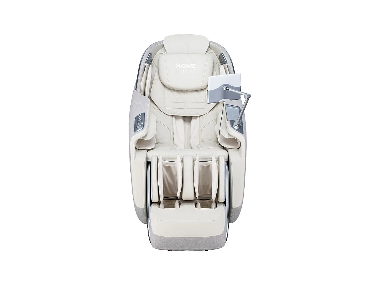 Home Deluxe Fauteuil de massage ALVINA avec rembourrage en tissu premium - Beige