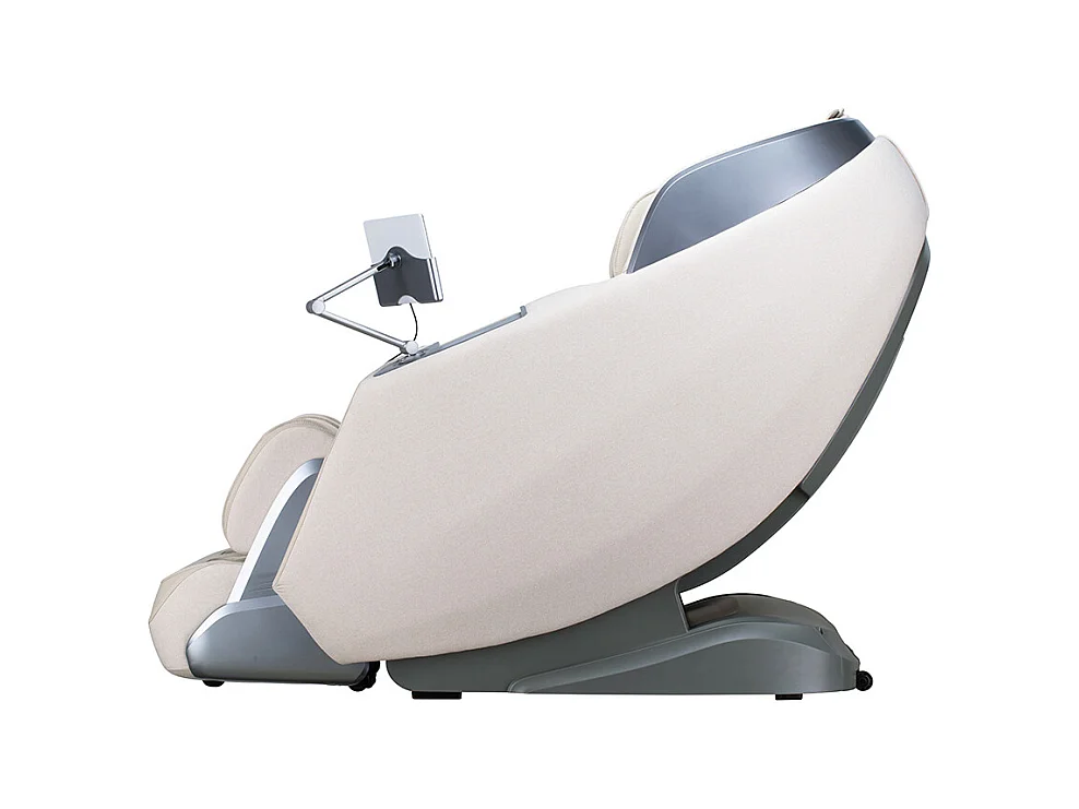 Home Deluxe Fauteuil de massage ALVINA avec rembourrage en tissu premium - Beige