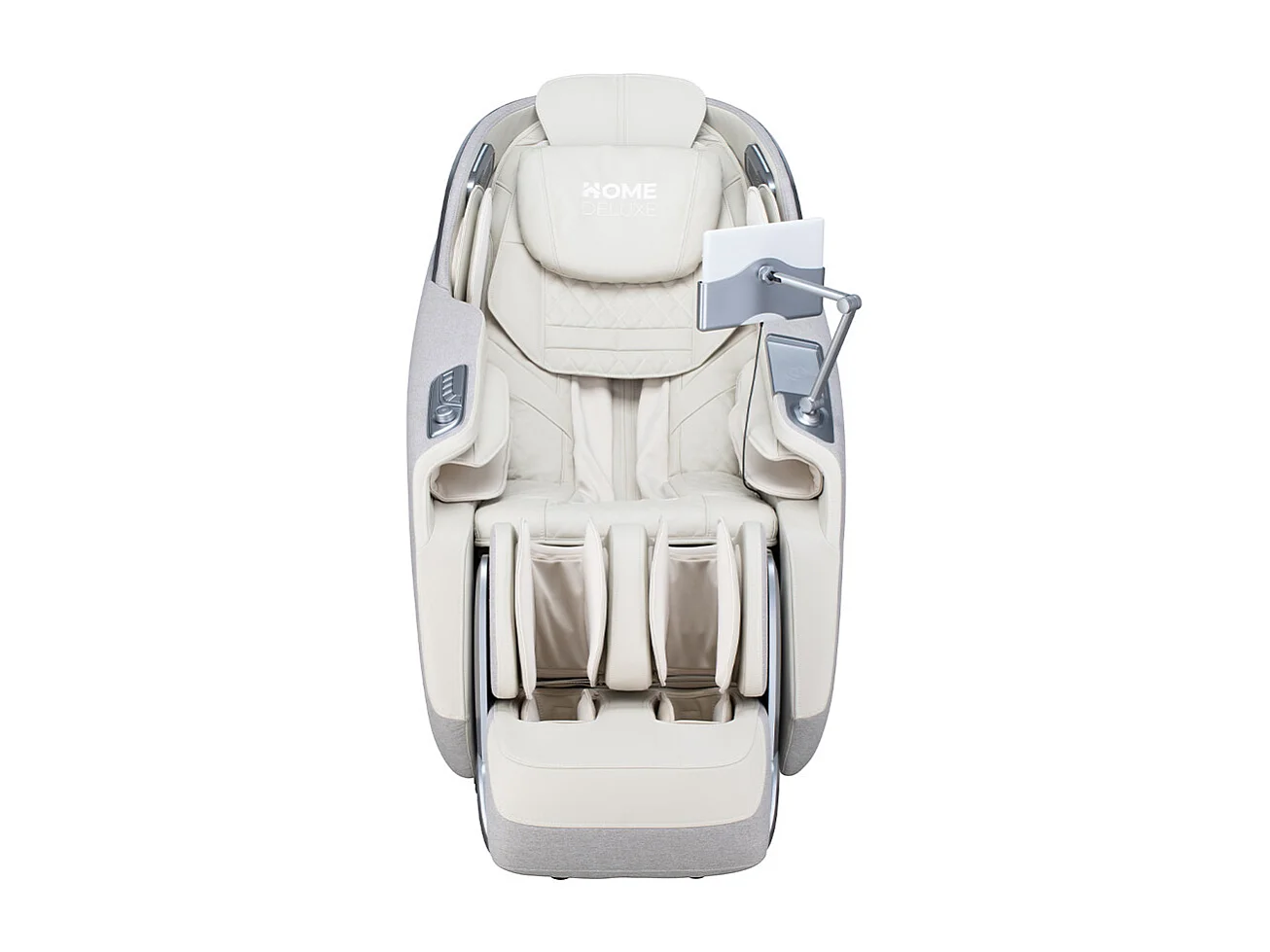 Home Deluxe Fauteuil de massage ALVINA avec rembourrage en tissu premium - Beige