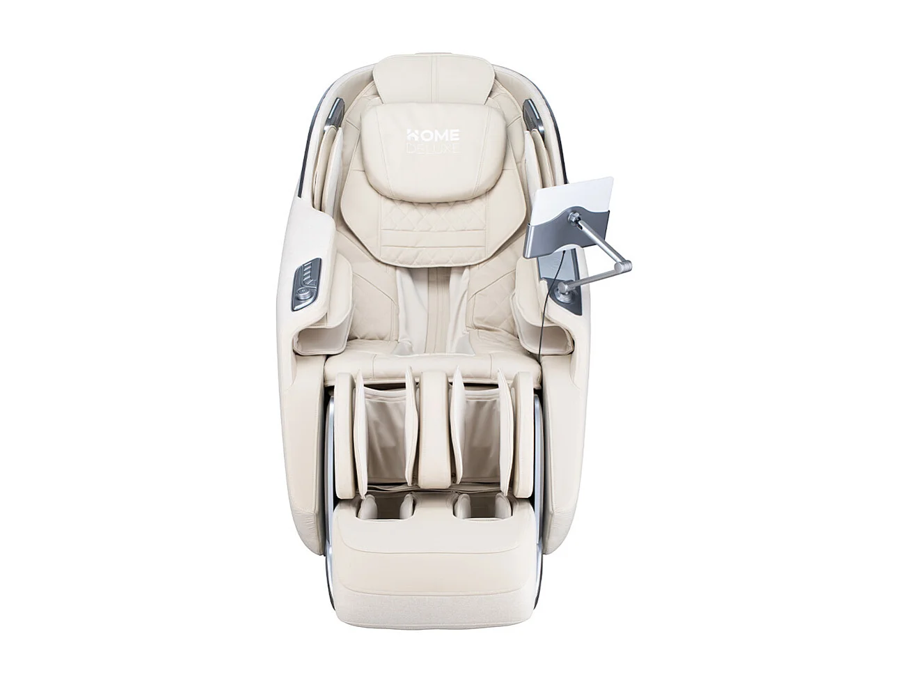 Home Deluxe Fauteuil de massage ALVINA avec rembourrage en tissu premium - Beige