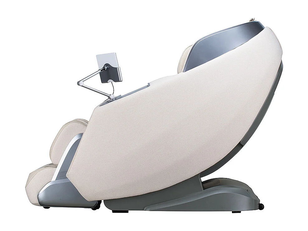 Home Deluxe Fauteuil de massage ALVINA avec rembourrage en tissu premium - Beige