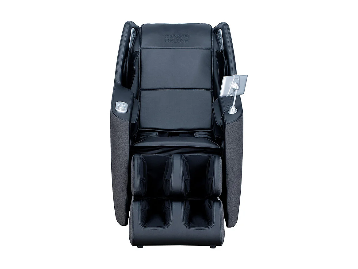 Home Deluxe Fauteuil de massage CORVIA avec rembourrage en tissu Premium - Anthracite