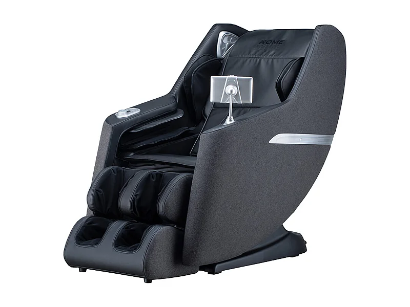 Home Deluxe Fauteuil de massage CORVIA avec rembourrage en tissu Premium - Anthracite