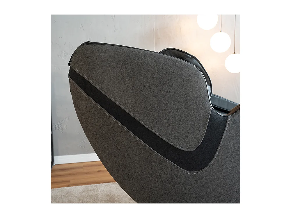 Home Deluxe Fauteuil de massage MARINO avec rembourrage en tissu Premium - Anthracite