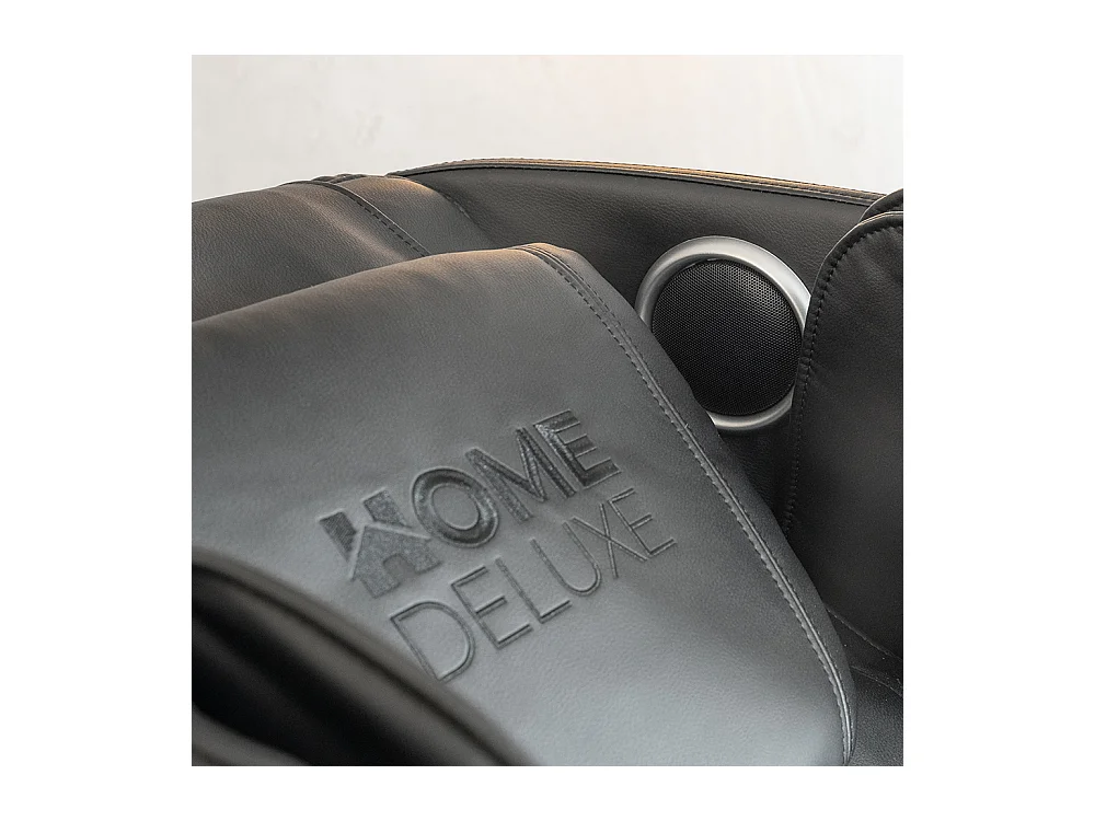 Home Deluxe Fauteuil de massage MARINO avec rembourrage en tissu Premium - Anthracite