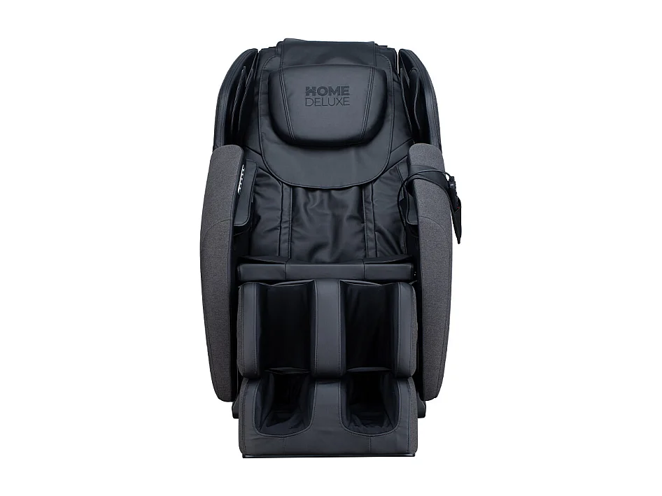 Home Deluxe Fauteuil de massage MARINO avec rembourrage en tissu Premium - Anthracite