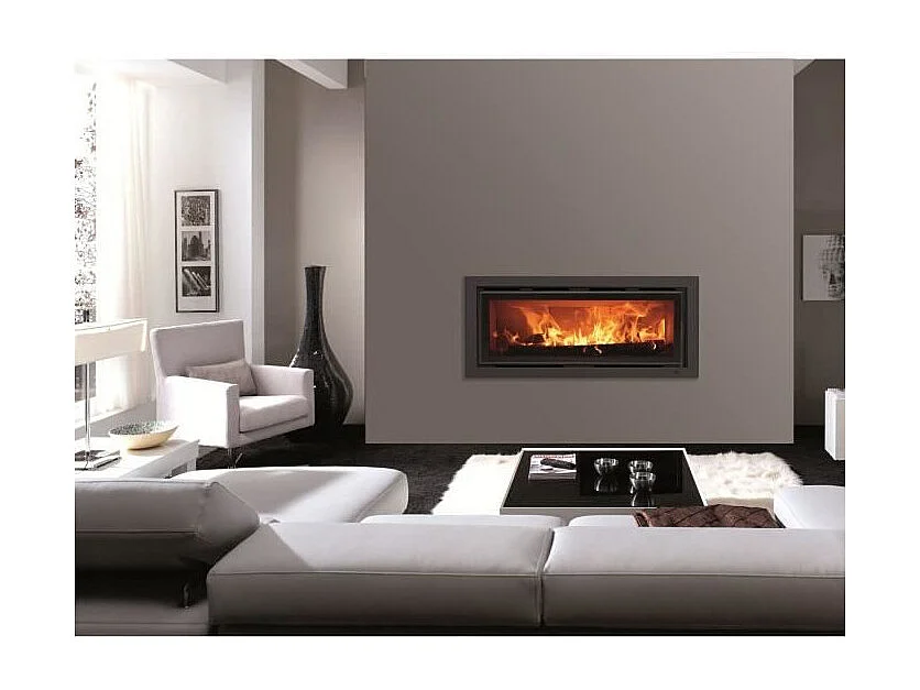 Poele a bois - PANADERO - Insert C-101-S Ecodesign - 8,9 kw - Bûches 80 cm