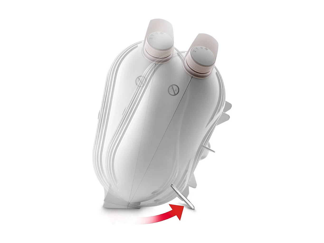 RADIATEUR SOUFFLANT - Capsule Hobby - 2400 W - IP21 - Poignée - Ventila DELONGHI - HFS30B24.W