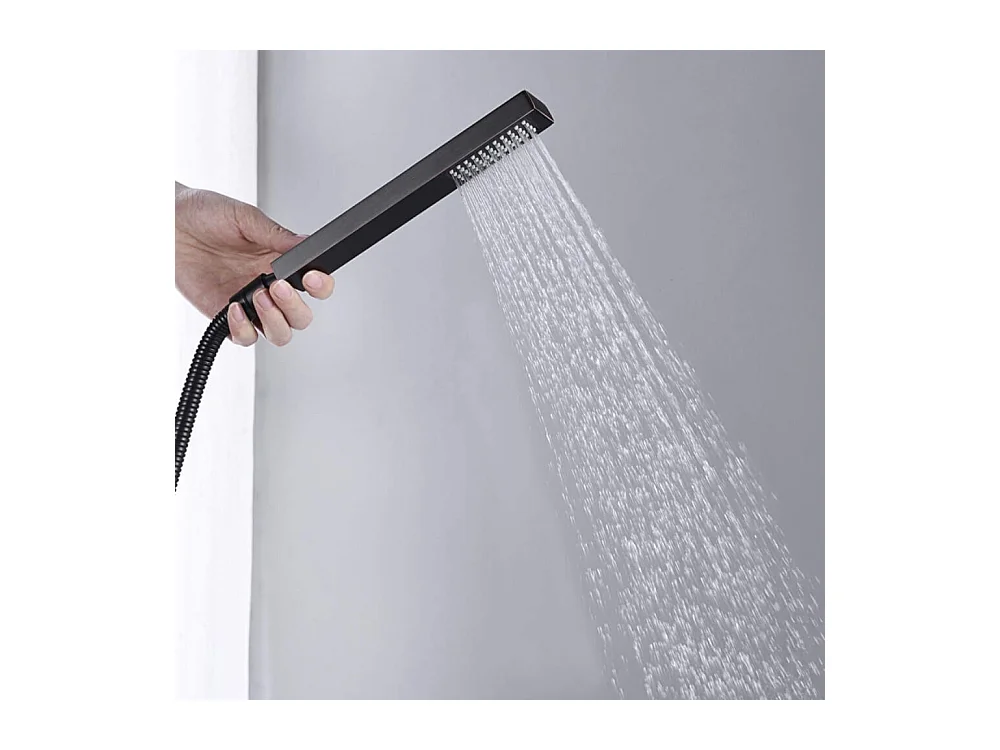 Home Deluxe Robinet sur pied SKY noir mat