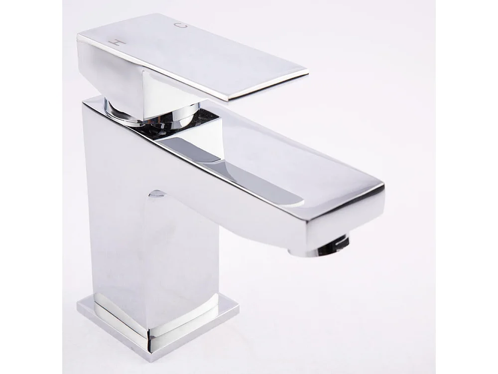 Home Deluxe Mitigeur de lavabo AQUATIC Chrome