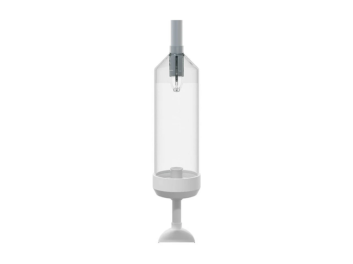 Home Deluxe Aspirateur de piscine avec manche télescopique EASY - Blanc