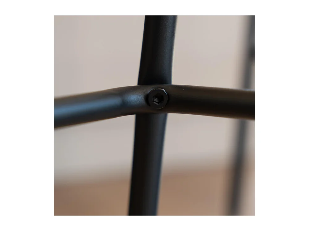 Home Deluxe CELDA tabouret de bar velours - set de 5 tabourets marron clair | Chaises de bar